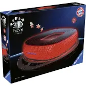 Ravensburger 3D Puzzle Iconics: Allianz Arena - Mit Licht (216 Teile) 1 St