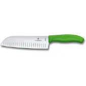 Victorinox Santokumesser Swiss Classic Grün