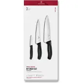 Victorinox Swiss Army Swiss Classic, Küchen Set, 3tlg, schwarz, gift Box