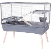 Zolux NEOLIFE 100 Kaninchenkäfig, grau