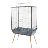 Zolux Vogelkäfig Neo Jili Xl Grau