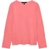 Vero Moda Strickpullover "VMSILJE LS V-NECK PULLOVER GA NOOS"