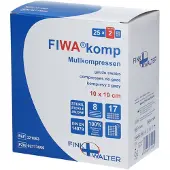 Fink & Walter GmbH Mullkompressen 10x10 cm steril 8fach 25X2 St