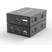 Techly Extender KVM HDMI/USB 1080p60Hz do 100m po skrętce Kat6
