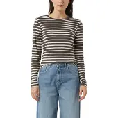Comma T-shirts Brown Größe: 44 | Longsleeves Outlet | Damen | Braun