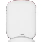 Zyxel SCR50AXE-EU0101F, Wi-Fi 6 (802.11ax), Tri-Band (2,4 GHz/5 GHz/6 GHz), Ethernet/LAN, Weiß, Tabletop-Router