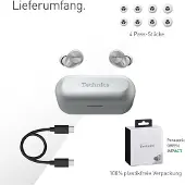 Technics AZ40M2, True Wireless Stereo (TWS), Anrufe/Musik/Sport/Alltag, Kopfhörer, Silber