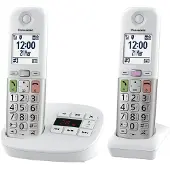 Panasonic DECT KX-TGU432EXW Duo Zilver