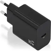 Aisens A110-0941 GaN Wall Charger/ 1xUSB Type-C/ 30W/ Black