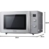 Panasonic NN-CD575MEPG Kombimikrowelle silber