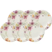 Villeroy & Boch Speiseteller "Speiseteller Mariefleur Basic ø 27 cm 6er Set bunt"
