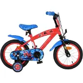 Volare Marvel Spider-Man Kinderfahrrad - Jungen - 14 Zoll - Rot/Blau