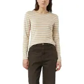 Comma T-shirts Beige Größe: 42 | Hemden Outlet | Damen | Braun