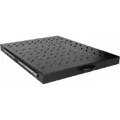 Equip 19" Fachboden aus. für Serverschränke 80cm 1U schwarz