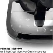 ScreenLeaf 2x Schutzfolie für SilverCrest Monsieur Cuisine compact nachhaltiger Displayschutz Display Schutz Folie Klar Transparent