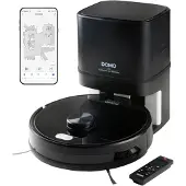 Domo DO7298S, Beutellos, Schwarz, Rund, Staubbeutel, 3 Rad/Räder, Ladend, Purification