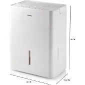Domo DO344DH Luftentfeuchter 25 m² Weiß (DO344DH)