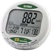 Extech CO210 Luftqualitäts-Messgerät mit Datenlogger, Anzeige von Kohlendioxid, Lufttemperatur, Luft (CO210)