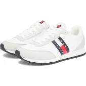 Tommy Hilfiger 8721221824917, Männlich, Erwachsener, Modische Sneakers, Naturfarben, Schnürverschluss, Rundzeh