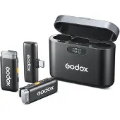 Godox WES USB C 2X Transmitter Receiver Charger Kit