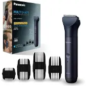 Panasonic MULTISHAPE, Schwarz, 0,9 mm, 3 cm, Kopf, Edelstahl, Akku