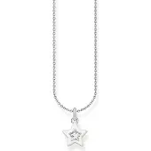Thomas Sabo KE2235-041-14-L45V Damen-Halskette mit Stern-Anhänger Silber