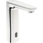 Hansa Infrarot-Waschtisch-Armatur HANSAELECTRA chrom, Batteriebetrieb, Ausladung 118mm