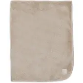 Jollein Decke 75x100 cm Basic Jersey/Sherpa, Warm Sand