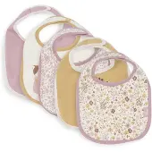 Jollein Bandana Halstuch Wasserdicht 5er-Pack, Flower Fairies