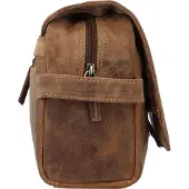 Greenburry Vintage Kulturbeutel Leder 27 cm
