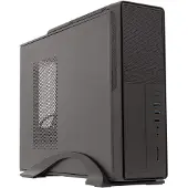 UNYKAch UK 2010, Tower, PC, Schwarz, micro ATX, SGCC, 6 cm