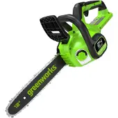 Greenworks Tools 24V Akku Kettensäge, Bürsenloser Motor, GD24CS30 (ohne Akku und Ladegerät)
