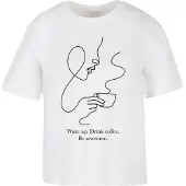 Miss Tee Drink Coffee Be Awesome Tee - 195111
