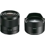 Sony SEL 28mm F/2.0 FE + 075UWC Ultra Wide Converter (SEL28F20UWCDI.EU)