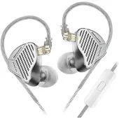 KZ PR1Hifi edition Earbuds with Microphone One size Silver