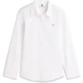 Tommy Hilfiger Hemdbluse "ESS POPLIN REGULAR SHIRT" Langarm, Regular Fit
