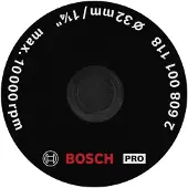 Bosch PRO Schleifteller, 32 mm, Klett - 2608001118