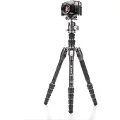 Benro FRHN05CVX20, 3 Bein(e), Schwarz, 139,5 cm, 1,24 kg