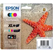 Epson 603 XL, Hohe (XL-) Ausbeute, Schwarz, Cyan, Magenta, Gelb, Tinte auf Pigmentbasis, Tinte auf Farbstoffbasis, 16,1 ml, 1 Stück(e)
