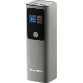Verbatim 32269, 27000 mAh, Lithium-Ion (Li-Ion), Power Delivery 3.1, Quick Charge 3.0, 3,7 V, 183 W, Grau
