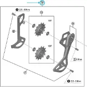 Shimano Rolle RD-M8250-GS