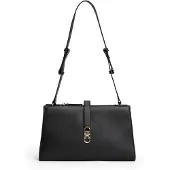 Tommy Hilfiger Handtasche Th Libre Shoulder Bag AW0AW17718 Schwarz