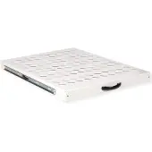 Roline 19-Zoll Fachboden 1 HE, ausziehbar 550 T 25 kg grau
