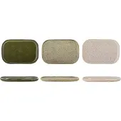 Ginza.se Addison Plate-set Of 3-stoneware Teller