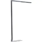 Arcchio Jolinda Stehleuchte Silver - , Jolinda, dimmbar, Grau, für Arbeitszimmer / Büro, Metall, Modern