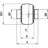 Rohm Ballige Rollen für SLZN - 1835513