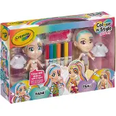 Crayola Color n Style Rainbow Twins Färbung