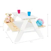 Pinolino Kindersitzgruppe Nicki für 4 weiß