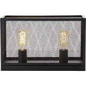 Brilliant Tischlampe aus Mesh Maze 2x E27