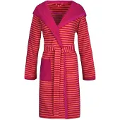 Esprit Bademantel Striped Hoody Raspberry Damen-S